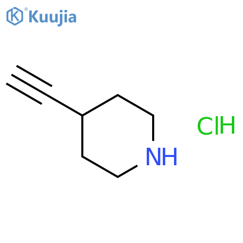 4-Ethynylpiperidine hydrochloride structure