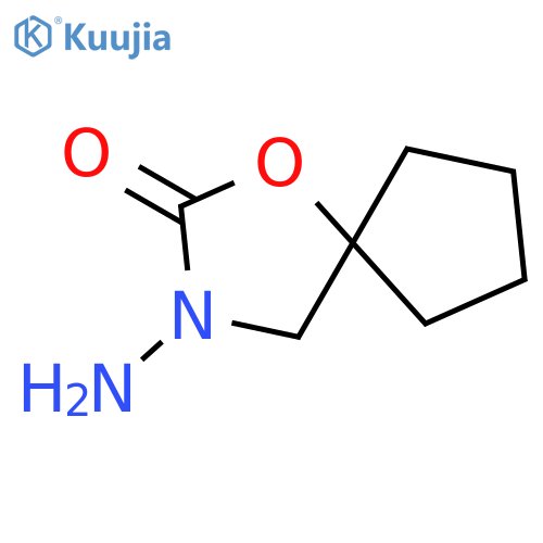 1-Oxa-3-azaspiro[4.4]nonan-2-one, 3-amino- structure