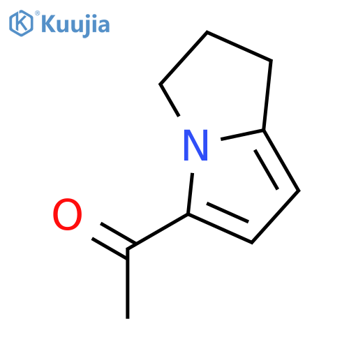1-(2,3-dihydro-1H-pyrrolizin-5-yl)-Ethanone structure