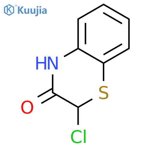 2-chloro-3,4-dihydro-2H-1,4-benzothiazin-3-one structure