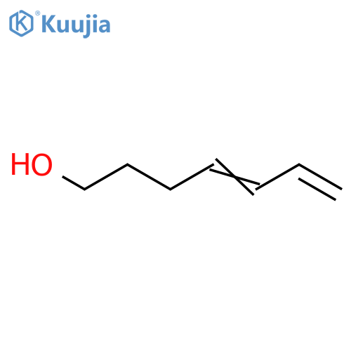 4,6-Heptadien-1-ol, (E)- structure