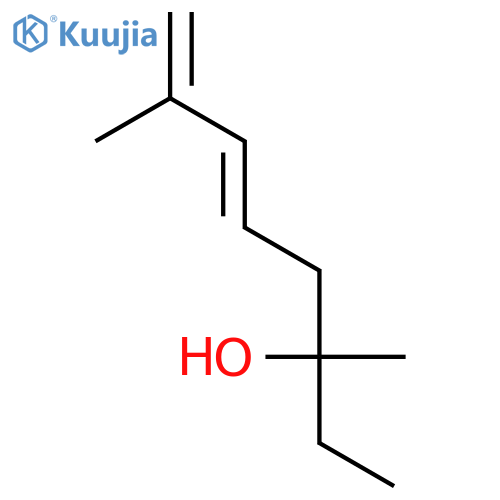 3,7-Dimethylocta-5,7-dien-3-ol structure