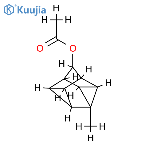 1,2-Methanodicyclopropa[cd,gh]pentalen-3-ol,octahydro-2c-methyl-,acetate(9CI) structure