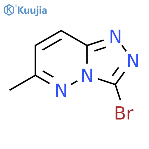 3-Bromo-6-methyl-[1,2,4]triazolo[4,3-b]pyridazine structure