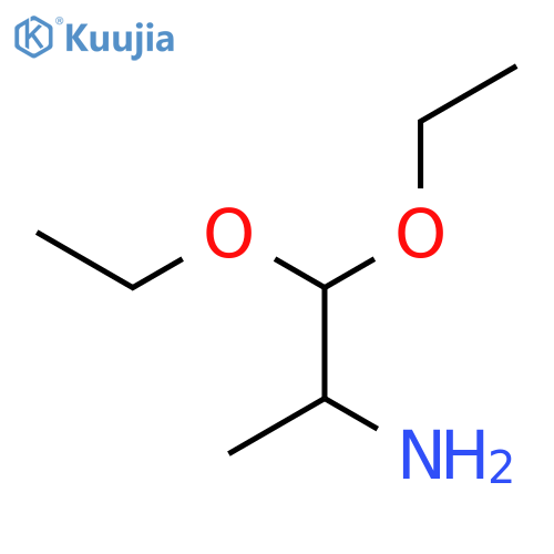 1,1-Diethoxy-2-propanamine structure