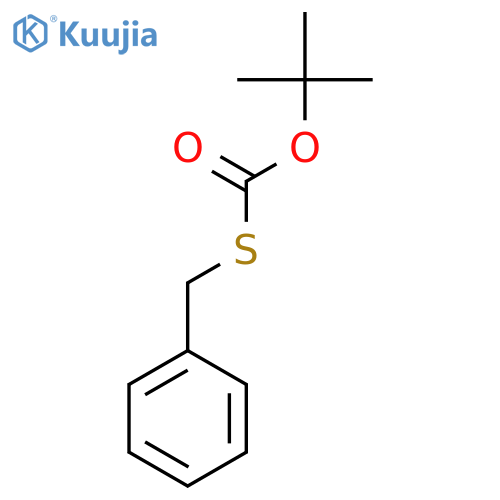 CARBONOTHIOIC ACID, O-(1,1-DIMETHYLETHYL) S-(PHENYLMETHYL) ESTER structure