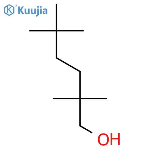 2,2,5,5-tetramethylhexan-1-ol structure