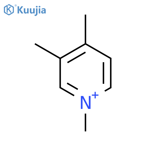 Pyridinium, 1,3,4-trimethyl- structure