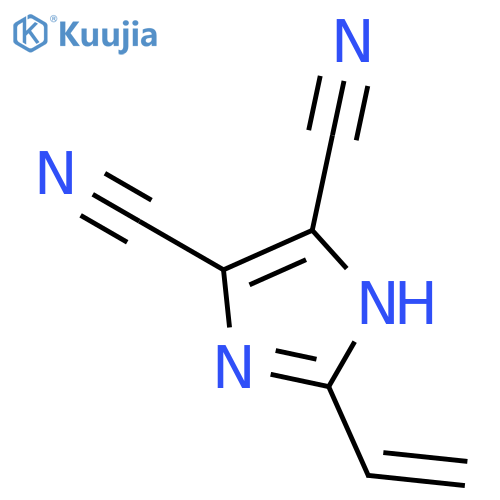 1H-Imidazole-4,5-dicarbonitrile, 2-ethenyl- structure