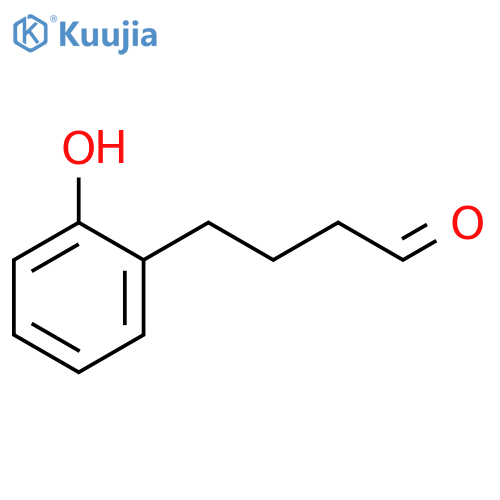 4-(2-hydroxyphenyl)butanal structure
