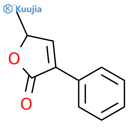 2(5H)-Furanone, 5-methyl-3-phenyl- structure