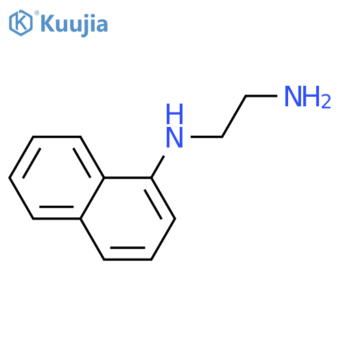 N-(naphthalen-1-yl)ethane-1,2-diamine structure