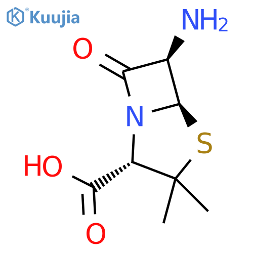 6-Aminopenicillanic acid structure
