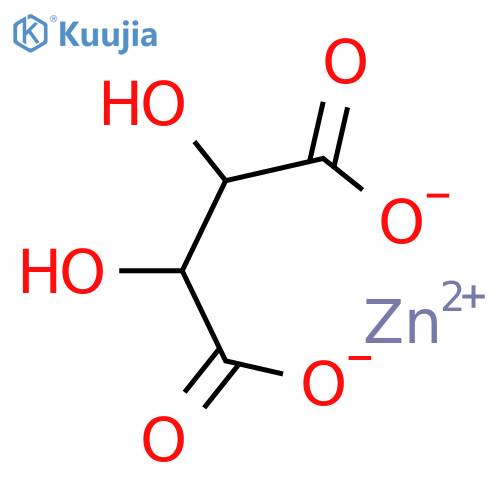 Zinc tartrate structure
