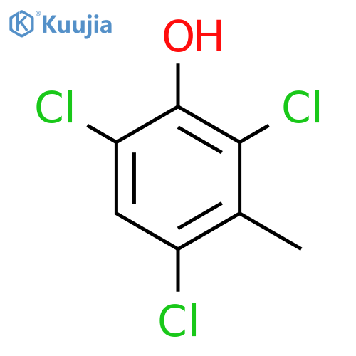 Phenol,2,4,6-trichloro-3-methyl- structure