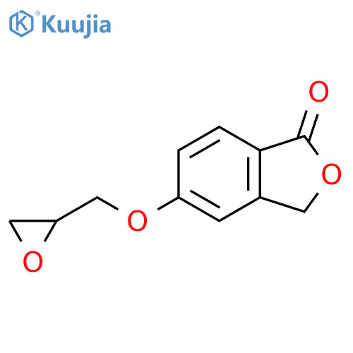 5-(2-Oxiranylmethoxy)-1(3H)-isobenzofuranone structure