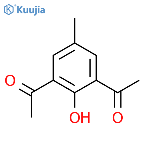 1-(3-Acetyl-2-hydroxy-5-methyl-phenyl)ethanone structure