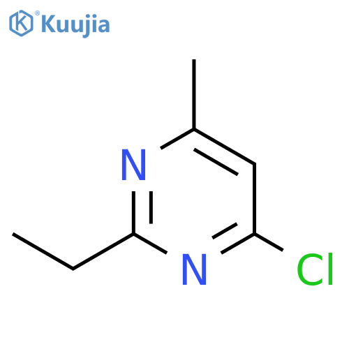 4-Chloro-2-ethyl-6-methylpyrimidine structure