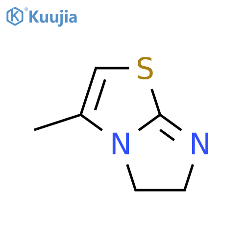 Imidazo[2,1-b]thiazole, 5,6-dihydro-3-methyl- structure