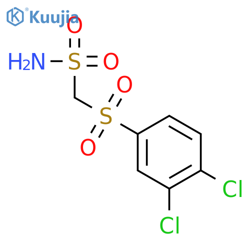 Methanesulfonamide, 1-[(3,4-dichlorophenyl)sulfonyl]- structure