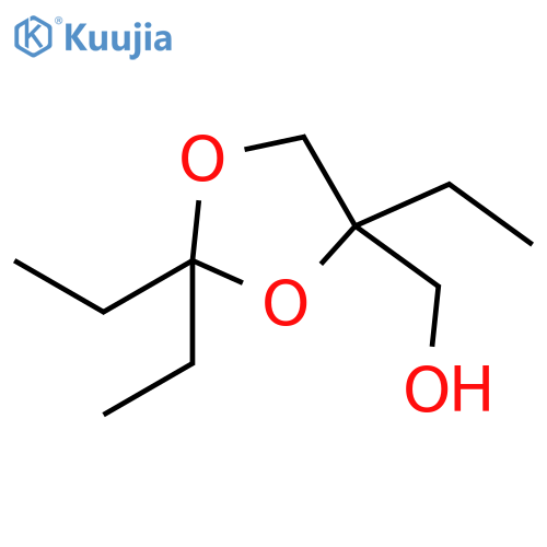 1,3-DIOXOLANE-4-METHANOL, 2,2,4-TRIETHYL- structure