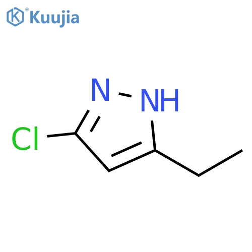 5-chloro-3-ethyl-1H-pyrazole structure