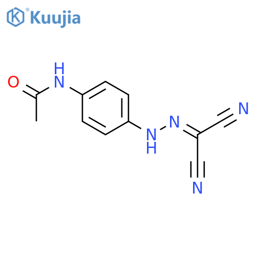 4'-((Dicyanomethyl)azo)acetanilide structure