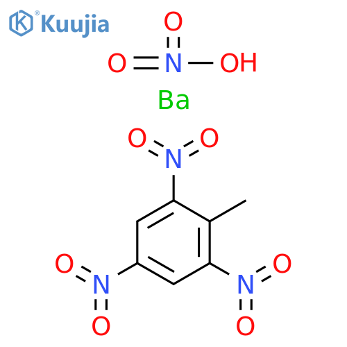 Nitric acid, barium salt (2:1), mixt. with 2-methyl-1,3,5-trinitrobenzene structure