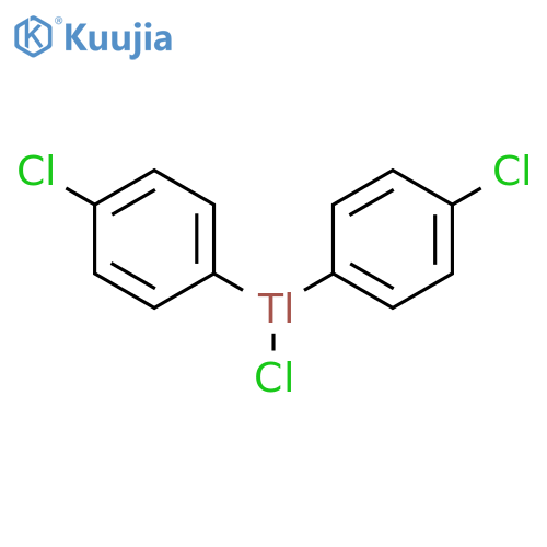 THALLIUM, CHLOROBIS(4-CHLOROPHENYL)- structure