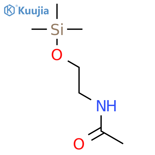 Acetamide, N-[2-[(trimethylsilyl)oxy]ethyl]- structure