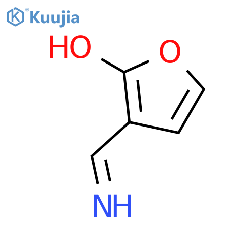 2-Furanol, 3-(iminomethyl)- structure