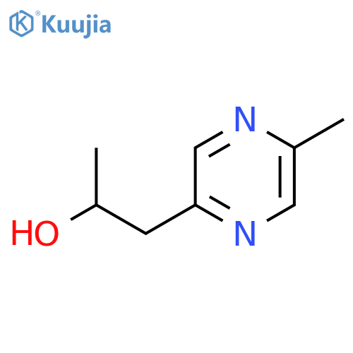1-(5-Methylpyrazin-2-YL)propan-2-OL structure