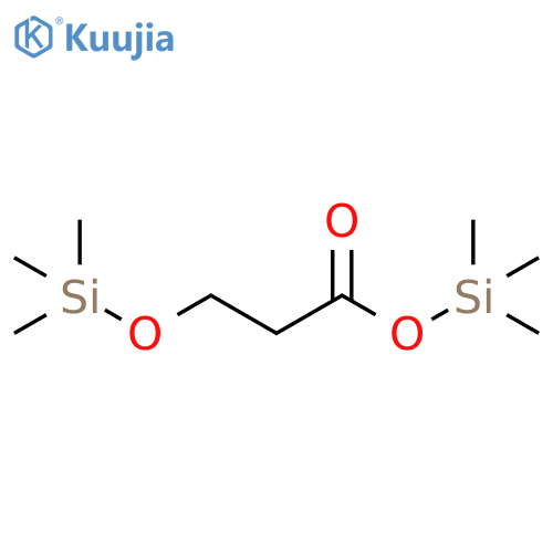 3-[(Trimethylsilyl)oxy]propionic acid trimethylsilyl ester structure