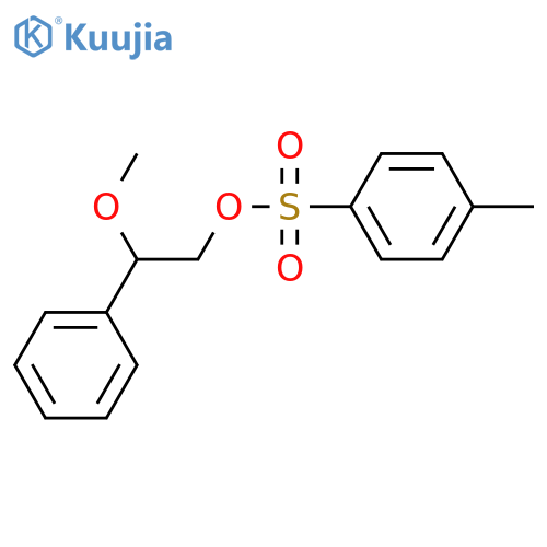 Benzeneethanol, β-methoxy-, 1-(4-methylbenzenesulfonate) structure