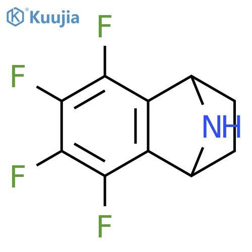 Naphthalen-1,4-imine, 5,6,7,8-tetrafluoro-1,2,3,4-tetrahydro- structure