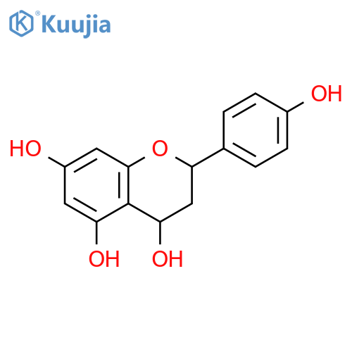 2-(4-hydroxyphenyl)-3,4-dihydro-2H-chromene-4,5,7-triol structure