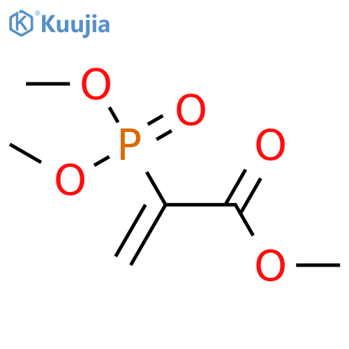 2-(Dimethoxy-phosphoryl)-acrylic acid methyl ester structure