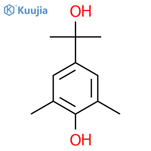 4-(2-hydroxypropan-2-yl)-2,6-dimethylphenol structure