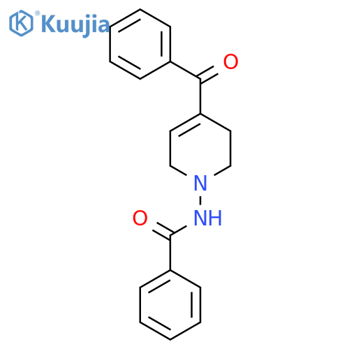 Benzamide, N-(4-benzoyl-3,6-dihydro-1(2H)-pyridinyl)- structure