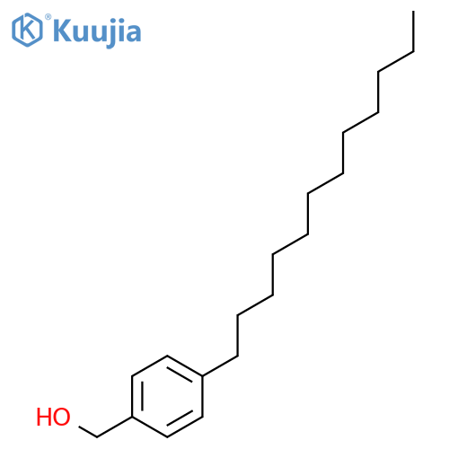 (4-Dodecylphenyl)methanol structure