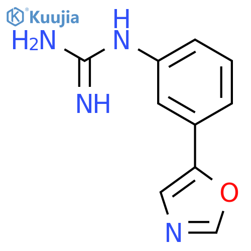 GUANIDINE, [3-(5-OXAZOLYL)PHENYL]- structure