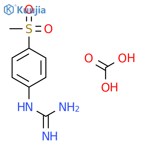 Carbonic acid, compd. with [4-(methylsulfonyl)phenyl]guanidine (1:1) structure