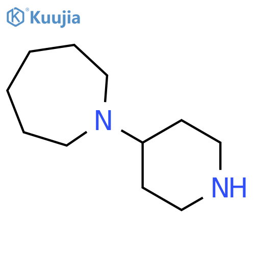 1H-Azepine,hexahydro-1-(4-piperidinyl)-(9CI) structure