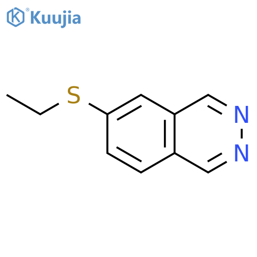 Phthalazine, 6-(ethylthio)- structure