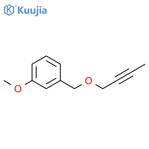 Benzene, 1-[(2-butynyloxy)methyl]-3-methoxy- structure