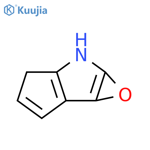 3H-Oxireno[2,3]cyclopenta[1,2-b]pyrrole  (9CI) structure