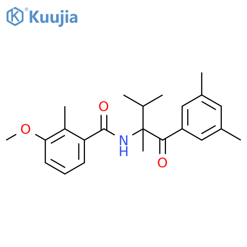 Benzamide,N-[1-(3,5-dimethylbenzoyl)-1,2-dimethylpropyl]-3-methoxy-2-methyl- structure