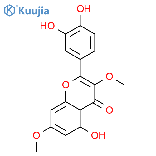 3’,7-Di-O-methyl Quercetin structure