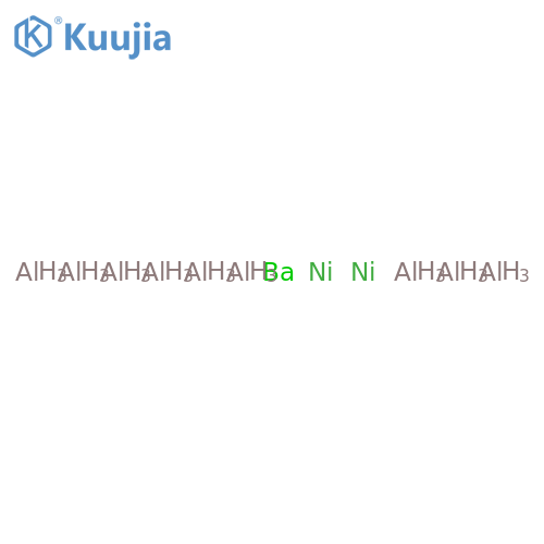 Aluminum, compd. with barium and nickel (9:1:2) structure