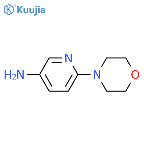 6-Morpholin-4-yl-pyridin-3-ylaMine structure